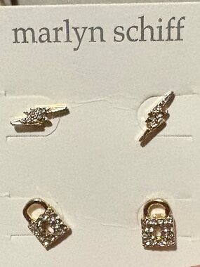 Marilyn Schiff stud earrings